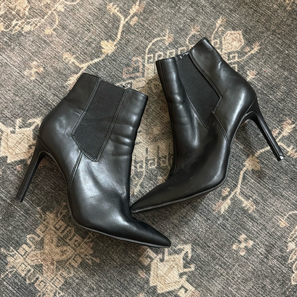 Inc black booties